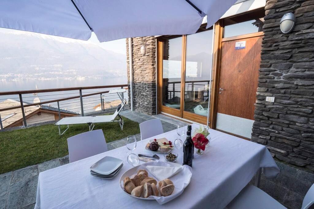 Magic Lake View With Beautiful Pool Area Bellano Zewnętrze zdjęcie