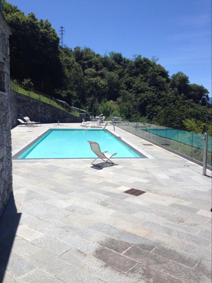 Magic Lake View With Beautiful Pool Area Bellano Zewnętrze zdjęcie